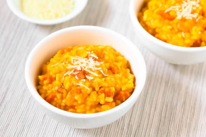 Risotto con carote ricetta