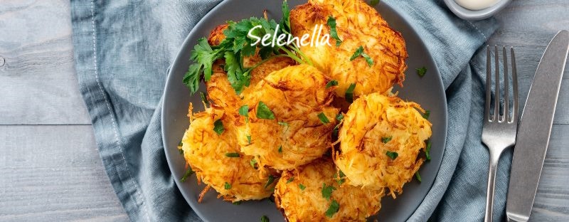 Patate grattugiate: fritte, in padella e al forno - Il Blog di Selenella