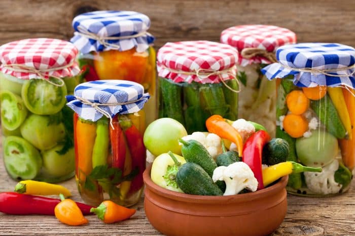 Giardiniera preparazione