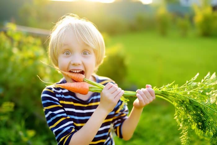 Quanta verdura per i bambini