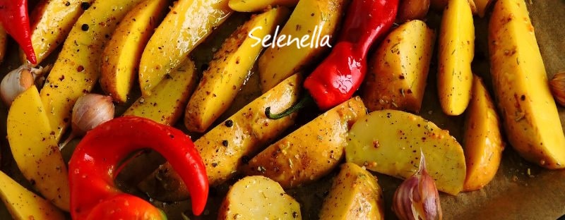 Patate e peperoni: la ricetta - Il Blog di Selenella
