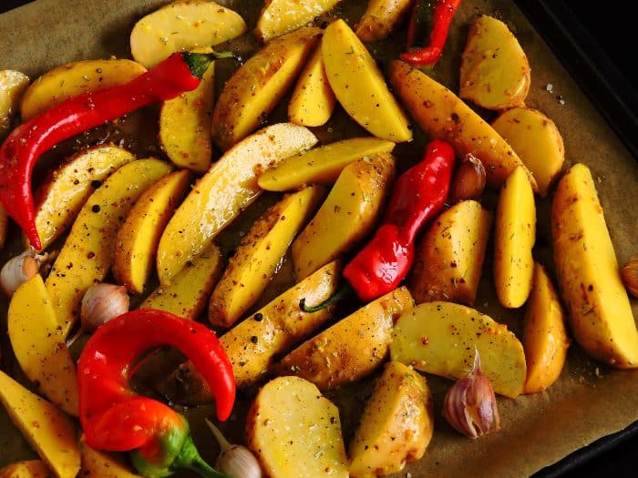 Peperoni e patate