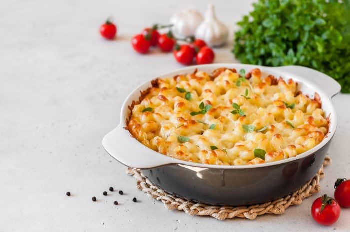Ricetta pasta e patate al forno
