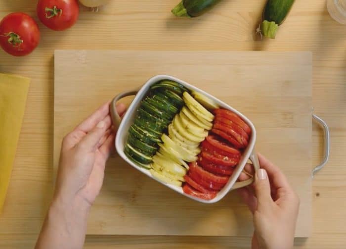 Ricetta teglia tricolore