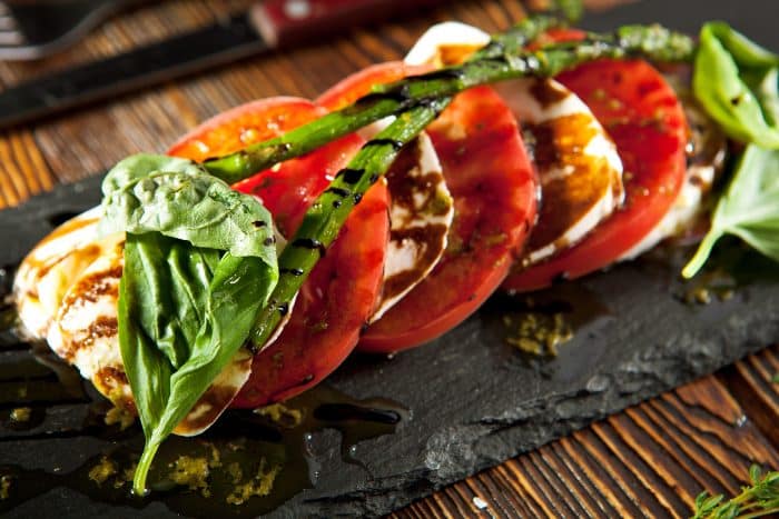 Caprese piatti estivi senza cottura